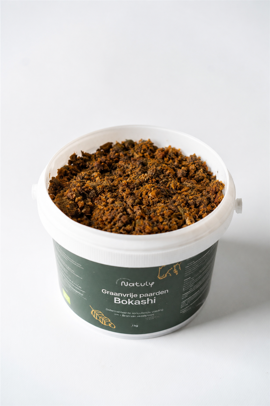 Open pot graanvrije paarden bokashi