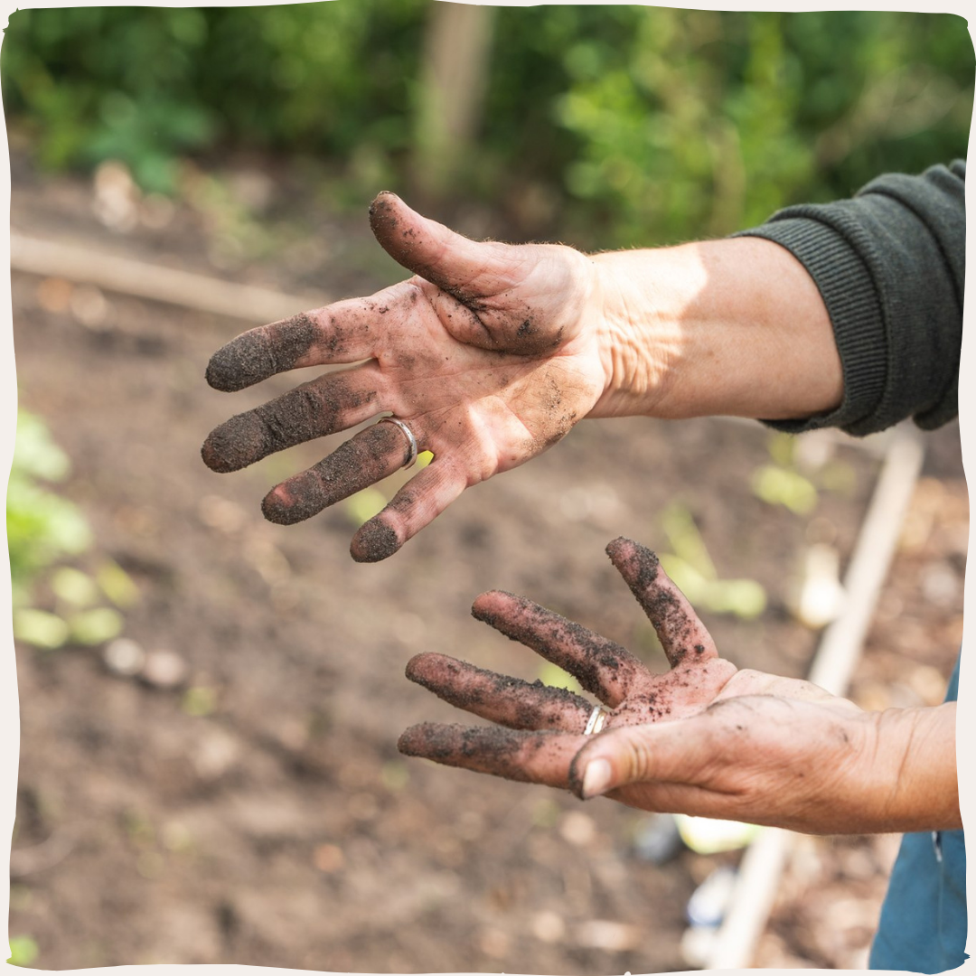 Werken in tuinaarde